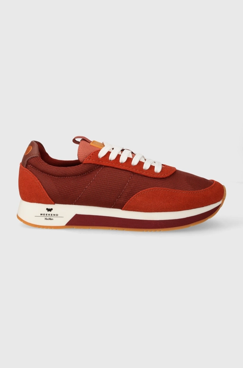 Sneakers boty Weekend Max Mara Raro oranžová barva, 2415761114650