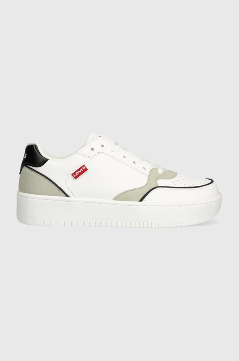 Levi's sneakers PAIGE culoarea alb, 235651.51