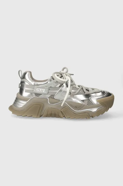 Steve Madden sneakers Kingdom-E colore argento SM19000086