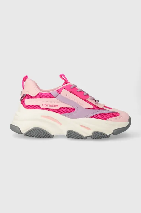 Steve Madden sneakersy Possession-E kolor różowy SM19000033