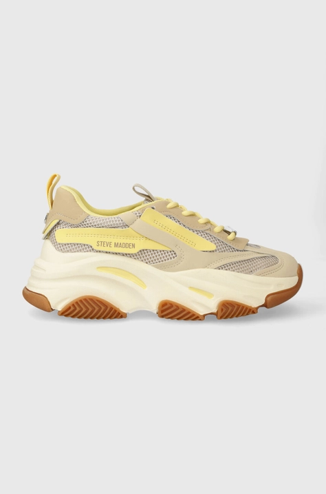 Steve Madden sneakersy Possession-E kolor beżowy SM19000033