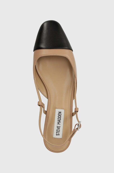 Шкіряні балетки Steve Madden Belinda — SS24-OBD1PR, бежевий — фото 4