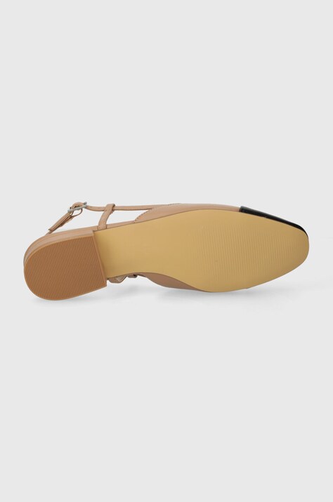 Шкіряні балетки Steve Madden Belinda — SS24-OBD1PR, бежевий — фото 5