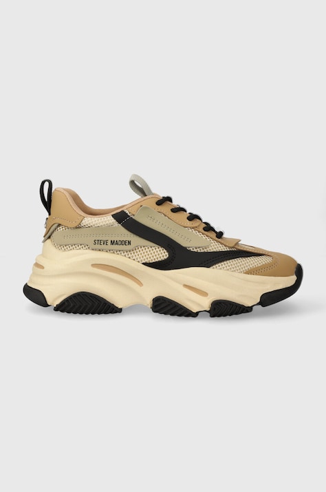Αθλητικά Steve Madden Possession-E χρώμα: μπεζ, SM19000033