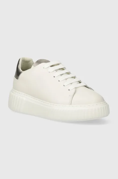 Kožené sneakers boty Marc O'Polo bílá barva, 40117733501134 NN2M3068