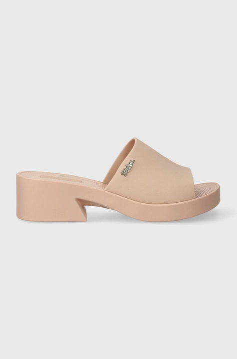 Melissa papuci MELISSA SUN MANHATTAN AD femei, culoarea roz, cu toc drept, M.35761.T629