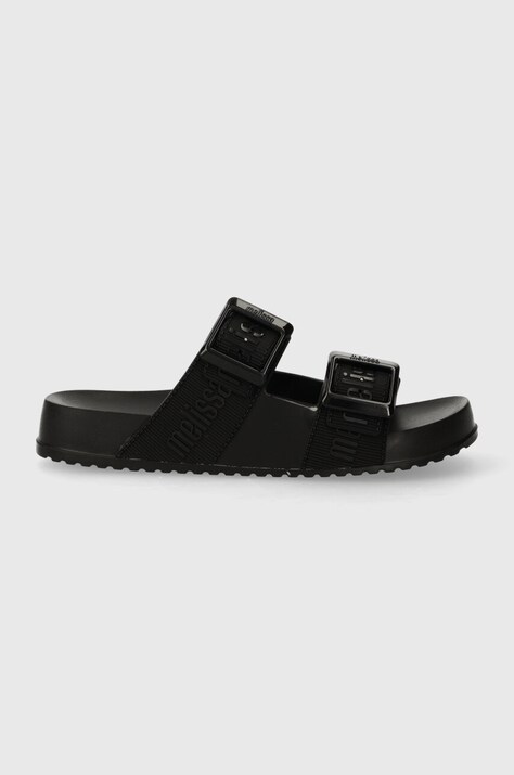 Melissa klapki MELISSA COZY SLIDE M LOVER AD damskie kolor czarny M.35849.W174