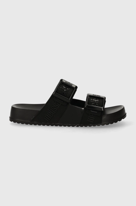 Šľapky Melissa MELISSA COZY SLIDE M LOVER AD dámske, čierna farba, M.35849.W174