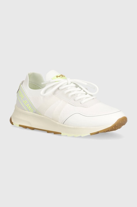 Pepe Jeans sneakers PLS60001 culoarea alb, JOY KNIT W