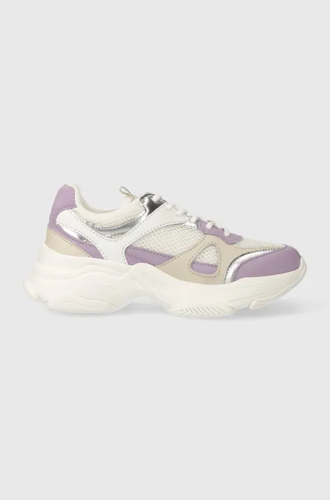 Twinset sneakers culoarea violet, 241TCP090