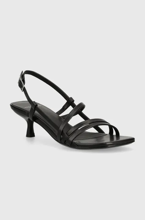 Usnjeni sandali Vagabond Shoemakers JONNA črna barva