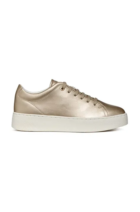 Geox sneakers din piele D SKYELY culoarea auriu, D36QXA 000NF C2012