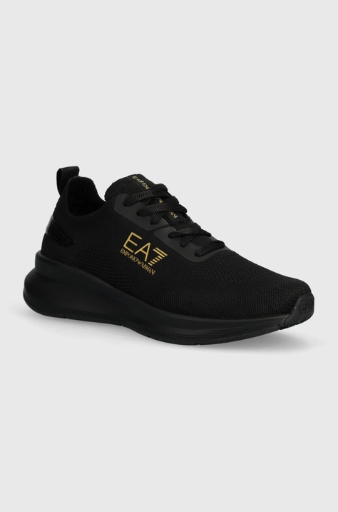 Sneakers boty EA7 Emporio Armani černá barva