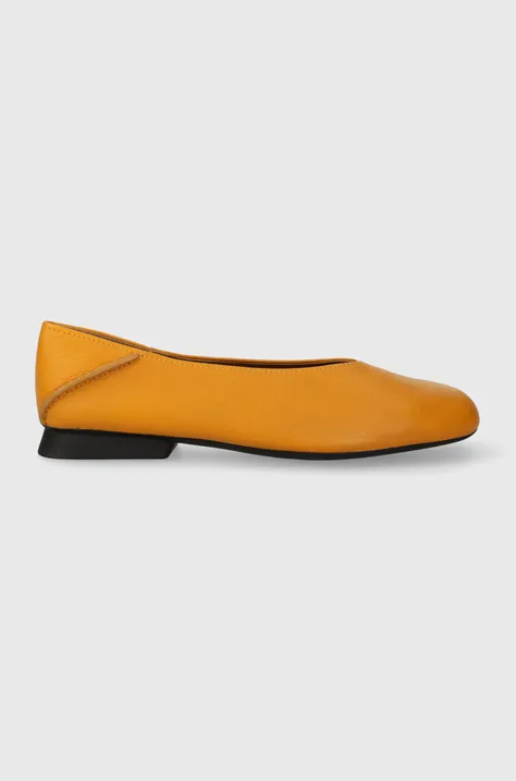 Camper bőr balerina cipő Casi Myra narancssárga, K201253.027