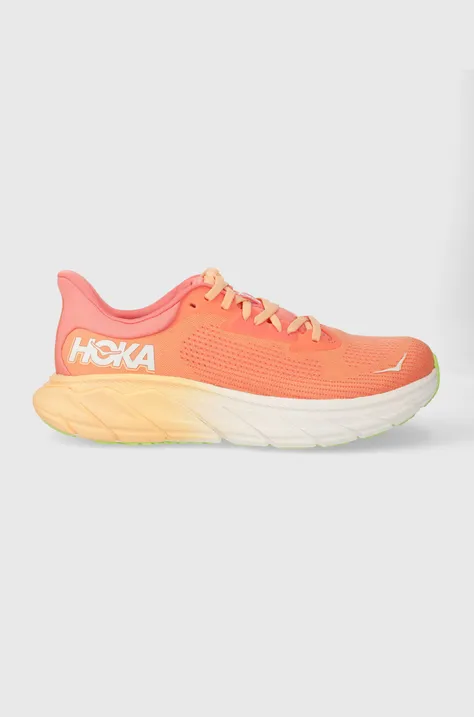 Bežecké topánky Hoka Arahi 7 oranžová farba