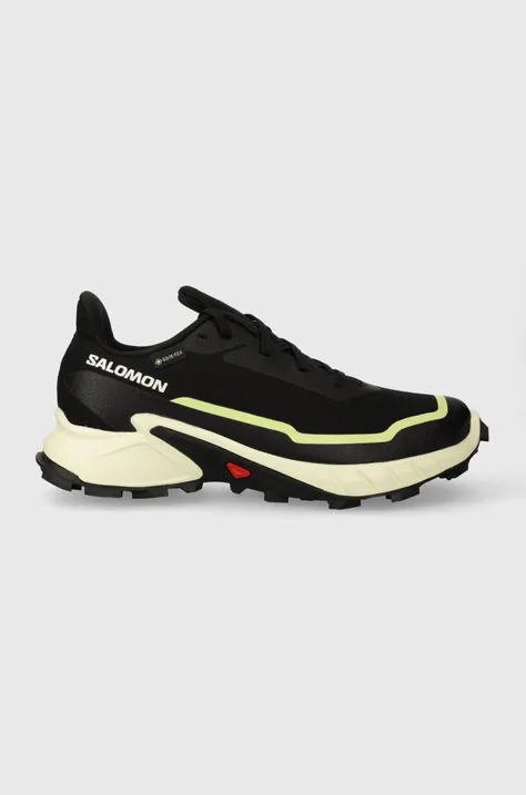 Cipele Salomon Alphacross 5 GTX za žene, boja: crna