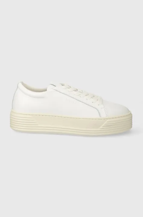 Δερμάτινα αθλητικά παπούτσια Copenhagen CPH209 χρώμα: άσπρο