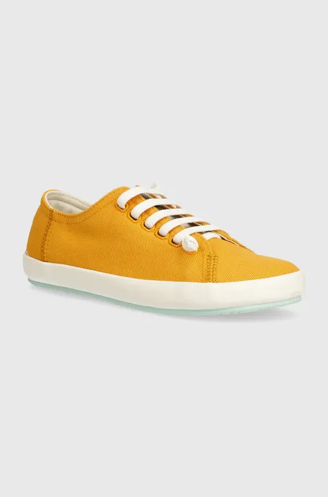 Πάνινα παπούτσια Camper Peu Rambla Vulcanizado χρώμα: πορτοκαλί, 21897.088