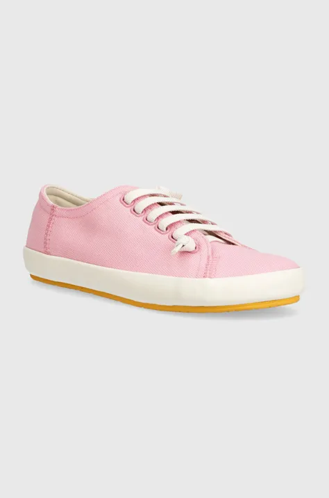 Πάνινα παπούτσια Camper Peu Rambla Vulcanizado χρώμα: ροζ, 21897.091