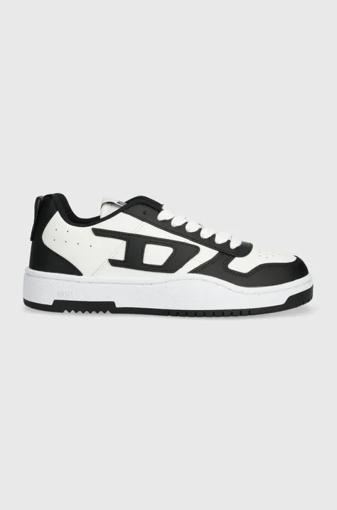 Δερμάτινα αθλητικά παπούτσια Diesel S-Ukiyo V2 Low χρώμα: μαύρο, Y03362-P5576-H1532