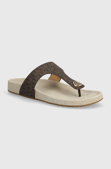 MICHAEL Michael Kors flip-flop Lucinda barna, női, lapos talpú, 40S4LCFS2B