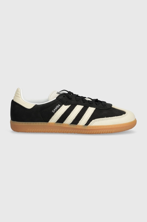 Αθλητικά adidas Originals Samba OG χρώμα: μαύρο, IE5836