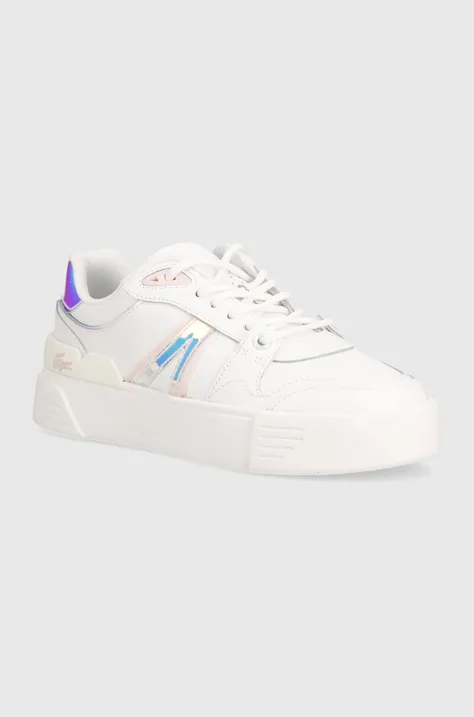 Δερμάτινα αθλητικά παπούτσια Lacoste L002 Evo Leather χρώμα: άσπρο, 47SFA0054