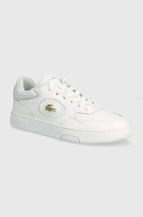 Kožené sneakers boty Lacoste Lineset Leather bílá barva, 47SFA0083