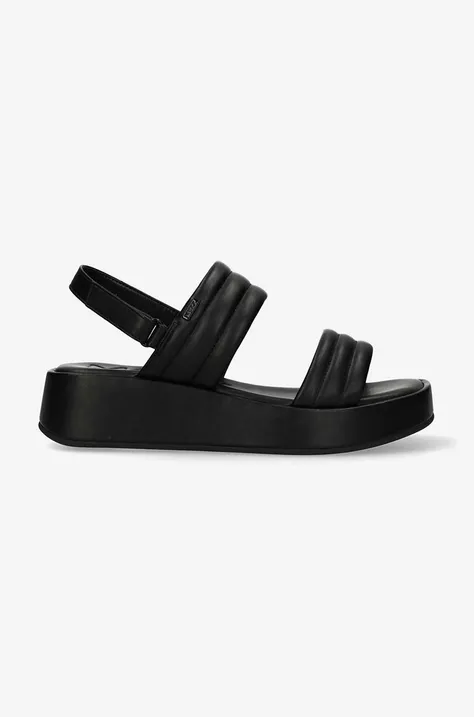 Sandále Mexx Noë dámske, čierna farba, na platforme, MIBN1603941W