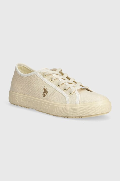 U.S. Polo Assn. scarpe da ginnastica MAREW donna colore beige MAREW005W 4T2