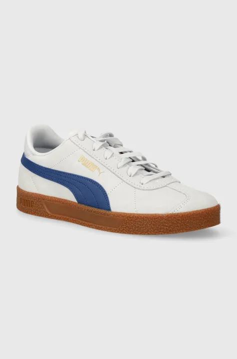 Puma sneakers in camoscio Club colore blu 381111