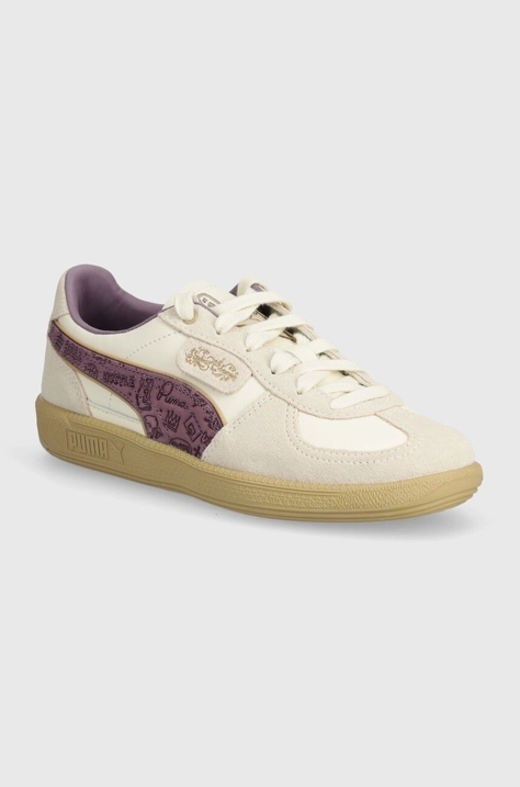 Puma sneakers din piele X SOPHIA CHANG culoarea bej, 397307