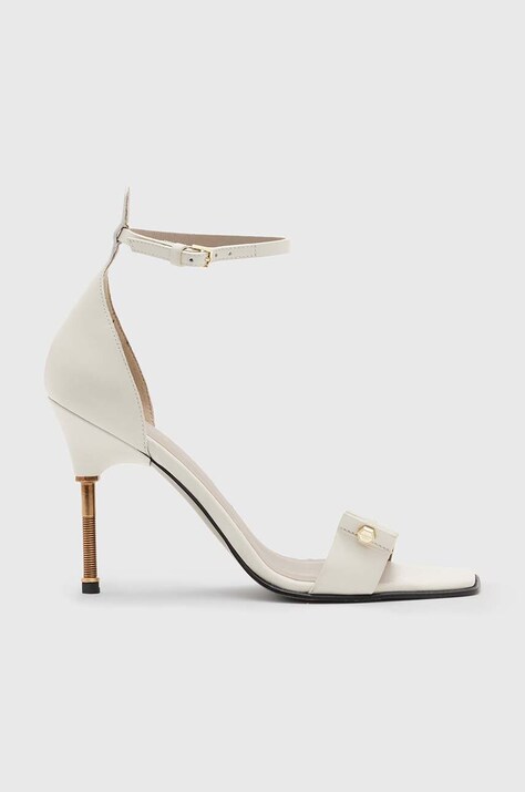 Kožené sandále AllSaints Betty Sandal béžová farba, WF709Z