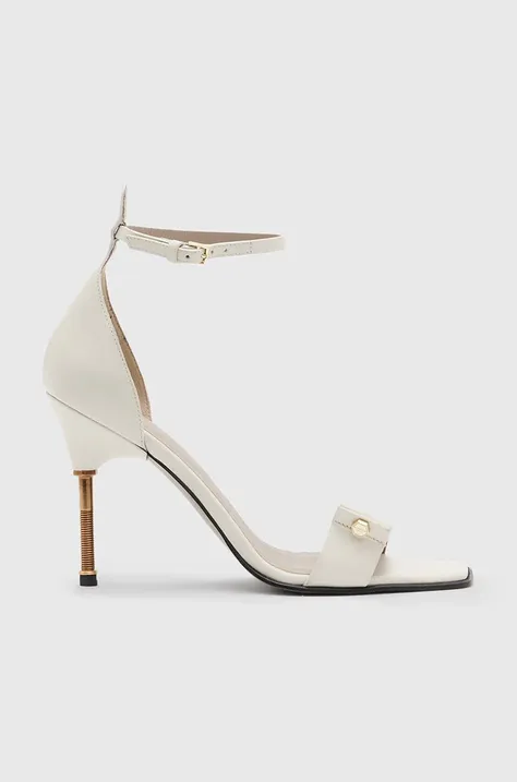 Δερμάτινα σανδάλια AllSaints Betty Sandal χρώμα: μπεζ, WF709Z