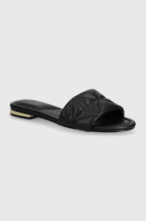 Παντόφλες Aldo Sundown χρώμα: μαύρο, 13741756.Sundown