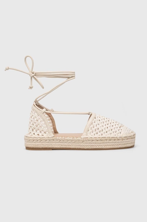 Aldo espadryle Picot kolor beżowy 13573899.Picot