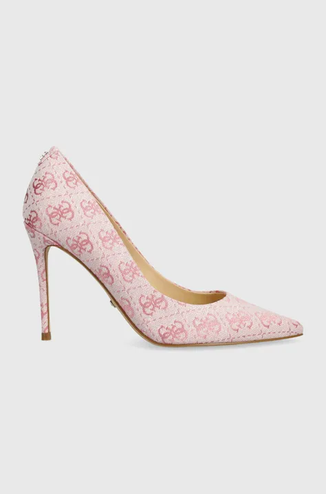 Обувки с тънък ток Guess SABALIA12 в розово FLJS12 FAL08