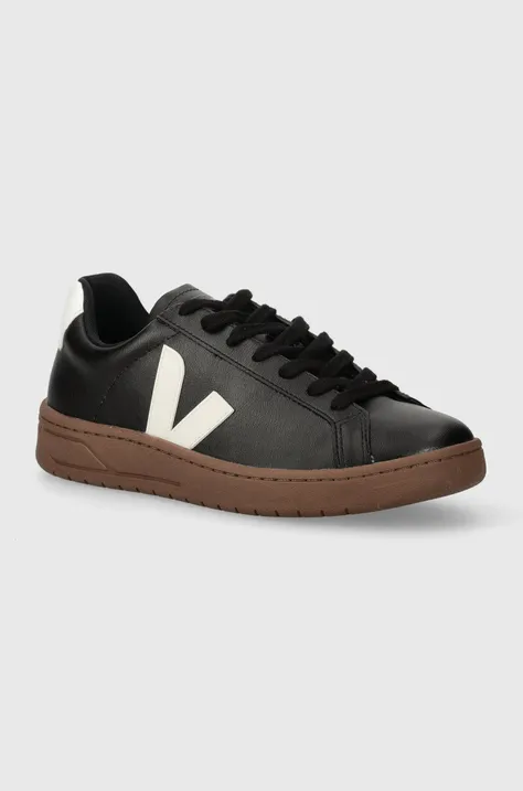 Kožené sneakers boty Veja Urca černá barva, UC0703507