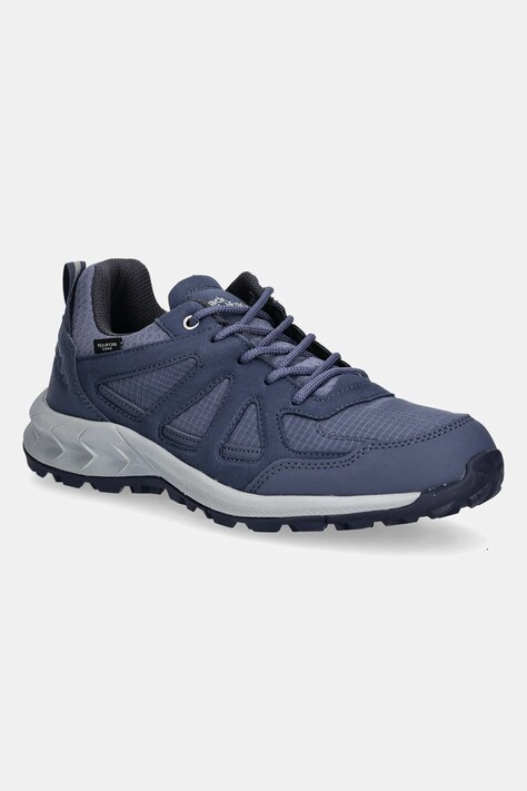 Jack Wolfskin pantofi Woodland 2 Texapore Low femei, culoarea verde, 4051341