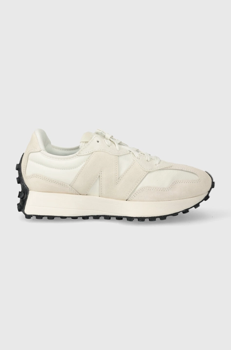 Αθλητικά New Balance 327 χρώμα: μπεζ, WS327MF