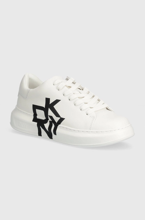 Dkny sneakersy skórzane Keira kolor biały K1408368