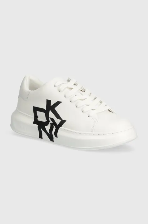 Шкіряні кросівки Dkny Keira колір білий K1408368