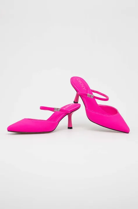 Γόβες DKNY Geela χρώμα: ροζ, K1410276