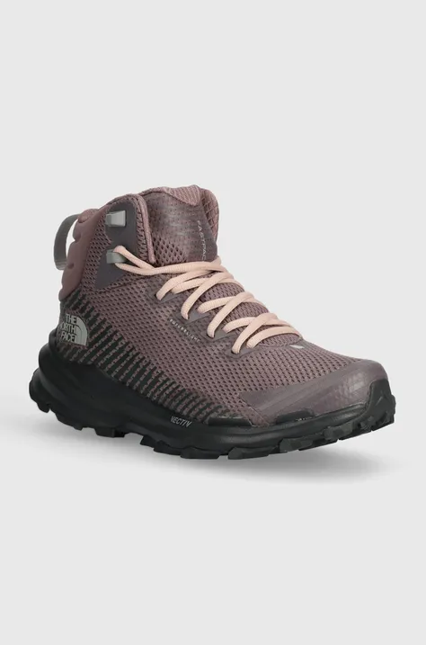 The North Face buty Vectiv Fastpack Mid Futurelight damskie kolor fioletowy