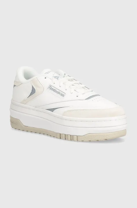 Δερμάτινα αθλητικά παπούτσια Reebok Classic Club C χρώμα: άσπρο, 100201959