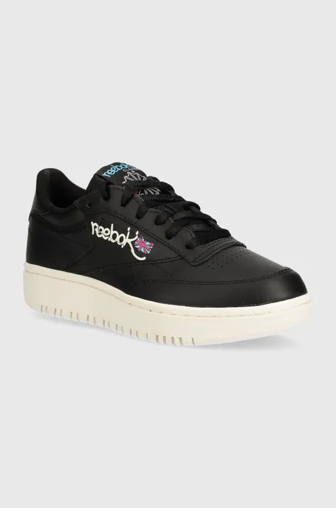 Reebok Classic bőr sportcipő Club C fekete, 100074479