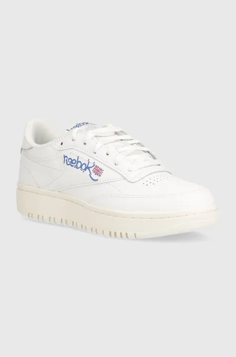 Δερμάτινα αθλητικά παπούτσια Reebok Classic Club C χρώμα: άσπρο, 100074478