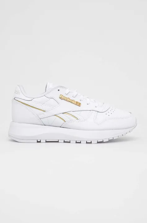 Reebok Classic sneakers CLASSIC LEATHER white color