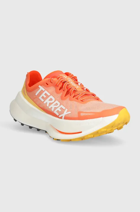 adidas TERREX pantofi Agravic Speed Ultra W femei, culoarea portocaliu, IF6597