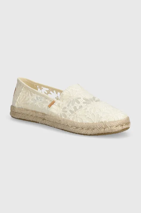 Espadrile Toms Alpargata Rope 2.0 boja: bež, 10020685